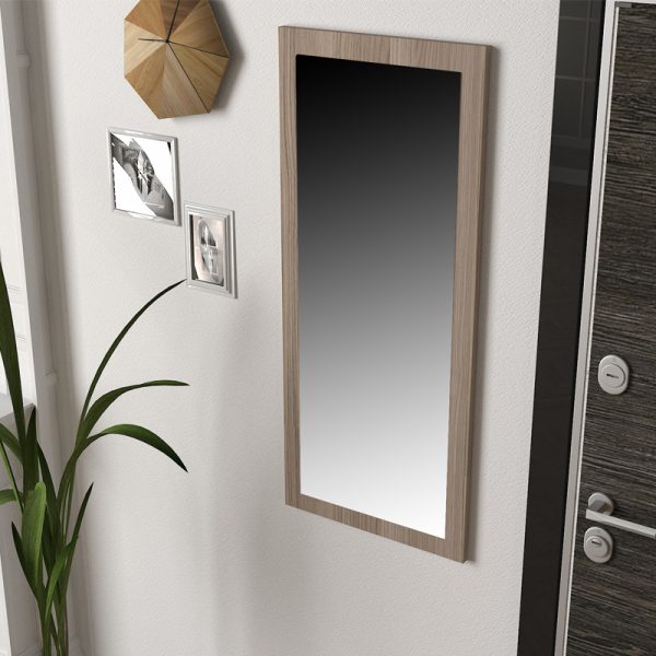 WALL MIRROR Gabriel GRAY OAK 45 * 105cm 2