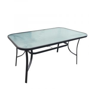 COUNTRY TABLE STEEL GRAY 140 * 80 * 70